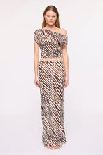 Load image into Gallery viewer, SUBOO - GIGI ZEBRA BIAS MAXI SKIRT
