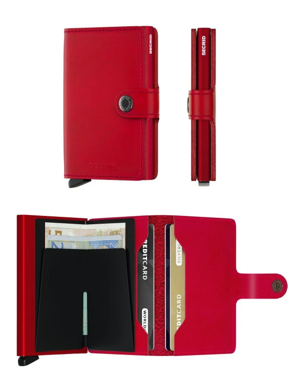 SECRID MINIWALLET - ORIGINAL RED-RED