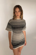 Load image into Gallery viewer, ZULU &amp; ZEPHYR - RAMIE COTTON KNIT MINI DRESS - OMBRE
