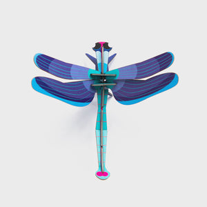 WALL ART - SAPPHIRE DRAGONFLY