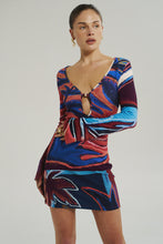 Load image into Gallery viewer, SUMMI SUMMI - AMIE LS DRESS BORDEAUX
