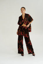 Load image into Gallery viewer, SUMMI SUMMI - WIDE LEG PANT / Chocolat petals
