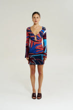Load image into Gallery viewer, SUMMI SUMMI - AMIE LS DRESS BORDEAUX
