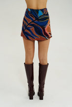 Load image into Gallery viewer, SUMMI SUMMI - ASYM SKORT BORDEAUX
