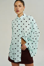 Load image into Gallery viewer, SUMMI SUMMI - DOTTY LS SHIRT PINOT DROPS
