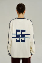 Load image into Gallery viewer, SUMMI SUMMI - BLEU 55 LS TEE / VINTAGE WHITE
