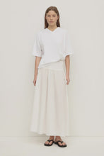 Load image into Gallery viewer, ASSEMBLY - SARAH COTTON MAXI SKIRT /white
