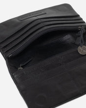 Load image into Gallery viewer, STITCH &amp; HIDE - BONDI WALLET in BLACK
