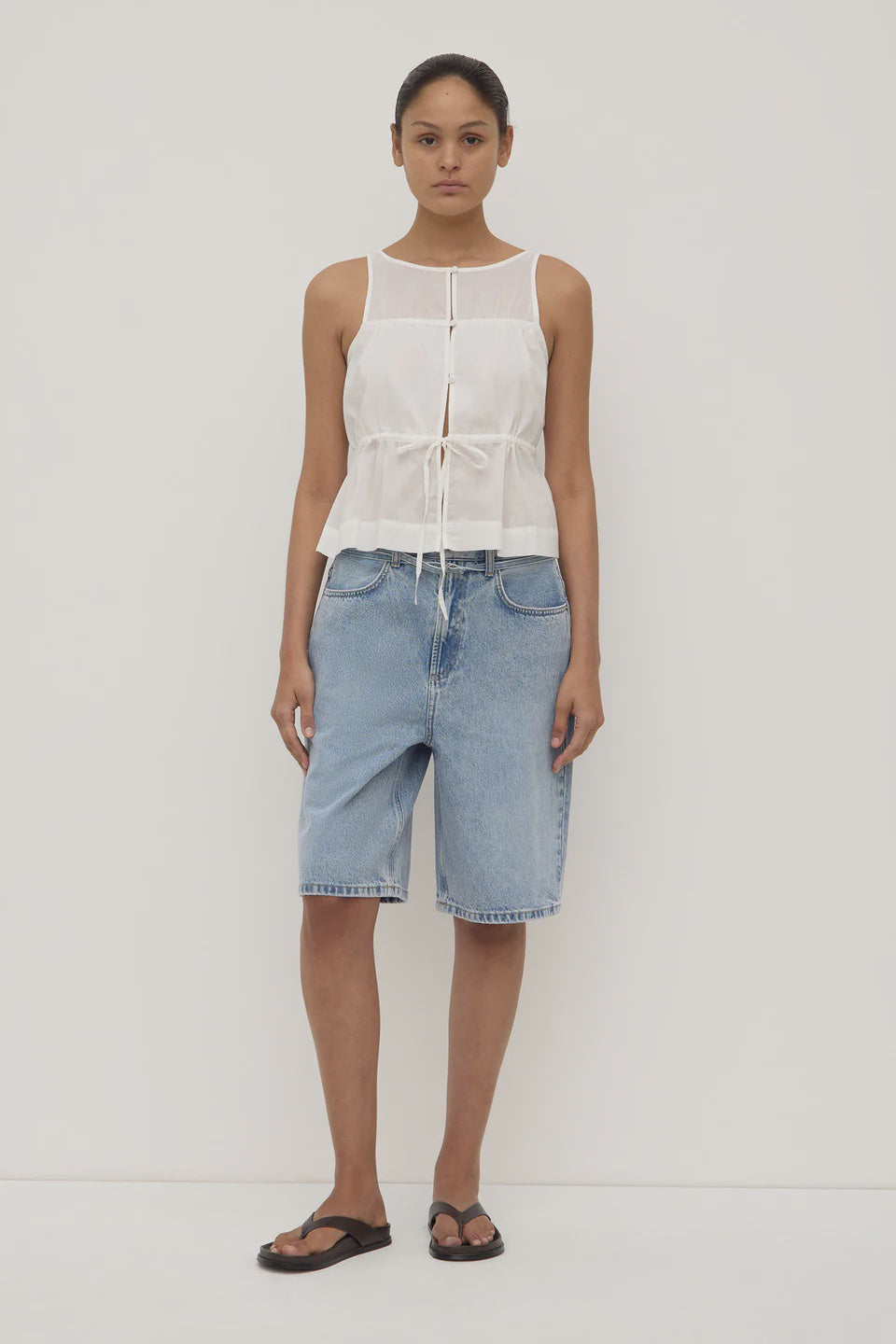 ASSEMBLY - SUZIE TOP WHITE