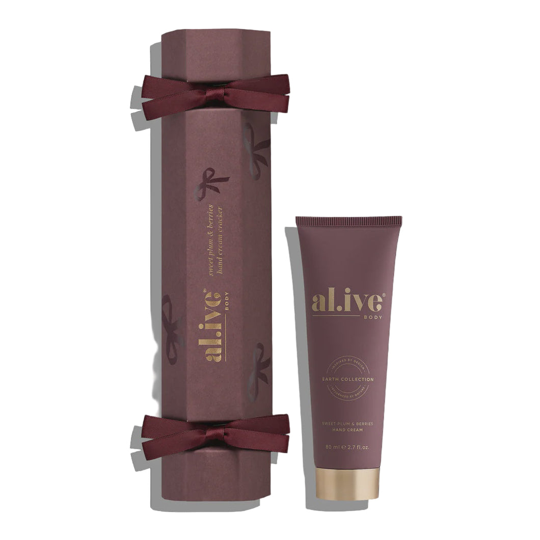 ALIVE - HAND CREAM CRACKER / sweet plum & berries