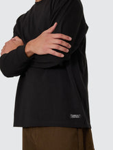 Load image into Gallery viewer, THRILLS - MILITARY OVERSIZE L/S TEE - black
