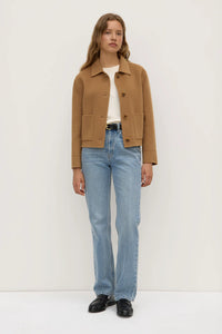 ASSEMBLY - TASMIN  WOOL JACKET / CAMEL