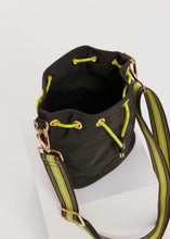 Load image into Gallery viewer, THE UPSIDE - OXFORD BUCKET BAG - OLIVE

