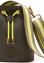 Load image into Gallery viewer, THE UPSIDE - OXFORD BUCKET BAG - OLIVE
