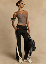 Load image into Gallery viewer, THE UPSIDE - PETRA FLARE PANT / BLACK
