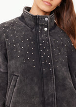 Load image into Gallery viewer, THE UPSIDE - COSMIC CARMEN MOTO JACKET
