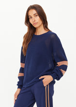 Load image into Gallery viewer, THE UPSIDE - FENWAY SEBASTIAN KNIT / NAVY
