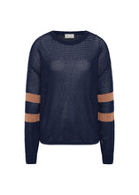 Load image into Gallery viewer, THE UPSIDE - FENWAY SEBASTIAN KNIT / NAVY
