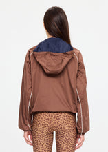 Load image into Gallery viewer, THE UPSIDE - LILA ZIP THROUGH JACKET / chocolate
