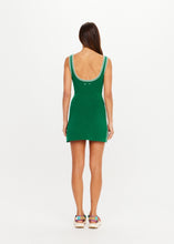 Load image into Gallery viewer, THE UPSIDE - LORI KNIT MINI DRESS / jungle green
