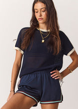 Load image into Gallery viewer, THE UPSIDE - FENWAY JORDAN KNIT TEE / navy
