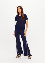 Load image into Gallery viewer, THE UPSIDE - FENWAY JORDAN KNIT TEE / navy
