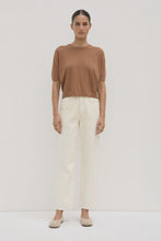 Load image into Gallery viewer, ASSEMBLY - VANYA COTTON CASHMERE KNIT TEE / bronze
