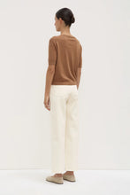 Load image into Gallery viewer, ASSEMBLY - VANYA COTTON CASHMERE KNIT TEE / bronze
