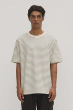 Load image into Gallery viewer, ASSEMBLY - VOLLEY STRIPE SHORT SLEEVE TEE / cream navy
