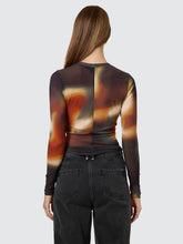 Load image into Gallery viewer, THRILLS - METAMORPHIC DAZE MESH TOP / black
