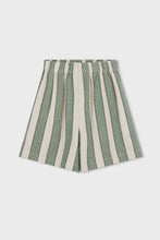 Load image into Gallery viewer, ZULU &amp; ZEPHYR - EUCALYPTUS STRIPE ORGANIC SHORT
