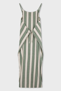 ZULU & ZEPHYR - EUCALYPTUS STRIPE ORGANIC COTTON DRESS