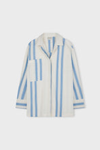 Load image into Gallery viewer, ZULU &amp; ZEPHYR - MARINE STRIPE ORGANIC SHIRT
