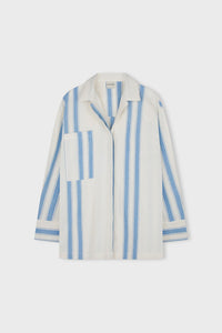 ZULU & ZEPHYR - MARINE STRIPE ORGANIC SHIRT