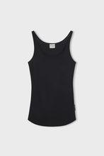 Load image into Gallery viewer, ZULU &amp; ZEPHYR - RIB HEMP TANK / BLACK
