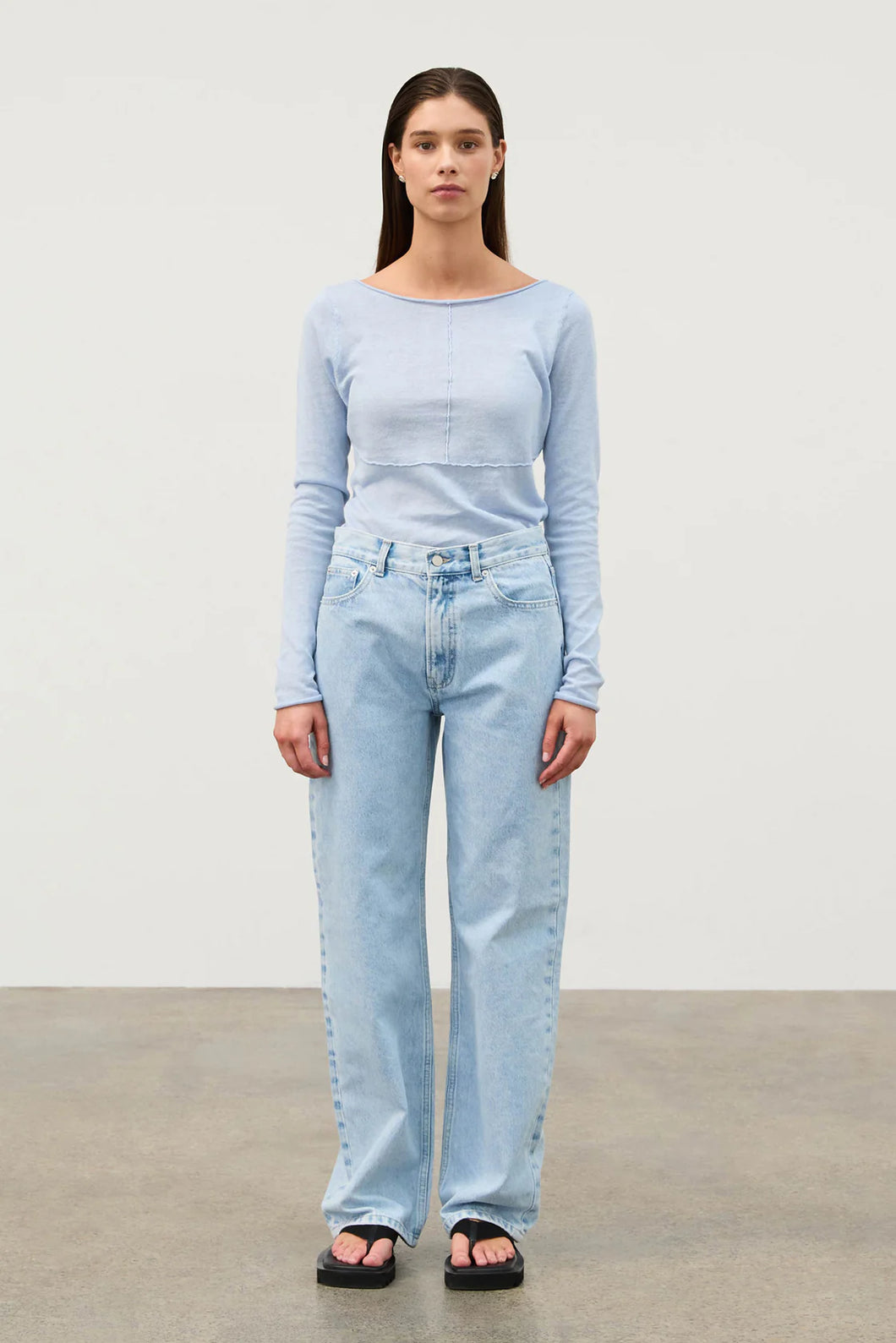 ZULU & ZEPHYR - MID RISE JEAN / light wash