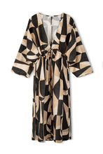 Load image into Gallery viewer, ZULU &amp; ZEPHYR - MOSAIC LINEN BLEND DRESS

