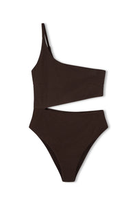 ZULU & ZEPHYR - COCOA TEXTURED ONE PIECE