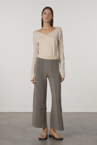 ZULU & ZEPHYR - HERRINGBONE KNIT PANT