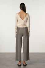 Load image into Gallery viewer, ZULU &amp; ZEPHYR - LAYERED KNIT TOP in HUSK
