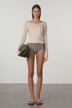 Load image into Gallery viewer, ZULU &amp; ZEPHYR - LAYERED KNIT TOP in HUSK
