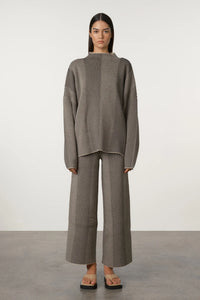 ZULU & ZEPHYR - HERRINGBONE KNIT PANT