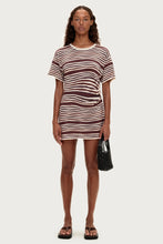 Load image into Gallery viewer, ZULU &amp; ZEPHYR - T-SHIRT KNIT DRESS / chocolate
