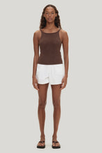 Load image into Gallery viewer, ZULU &amp; ZEPHYR - TEXTURED KNIT TANK Chocolate
