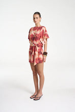 Load image into Gallery viewer, SUMMI SUMMI - TIE FRONT DRESS ALOHA
