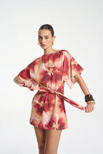 Load image into Gallery viewer, SUMMI SUMMI - TIE FRONT DRESS ALOHA
