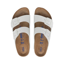 Load image into Gallery viewer, BIRKENSTOCK - ARIZONA SFB WHITE SMOOTH LEATHER - regular
