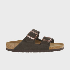 BIRKENSTOCK - ARIZONA SFB MOCCA SUEDE LEATHER