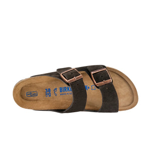 BIRKENSTOCK - ARIZONA SFB MOCCA SUEDE LEATHER