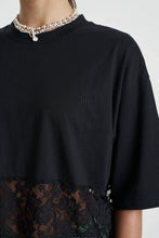Load image into Gallery viewer, SUMMI SUMMI - LACE PANEL TEE
